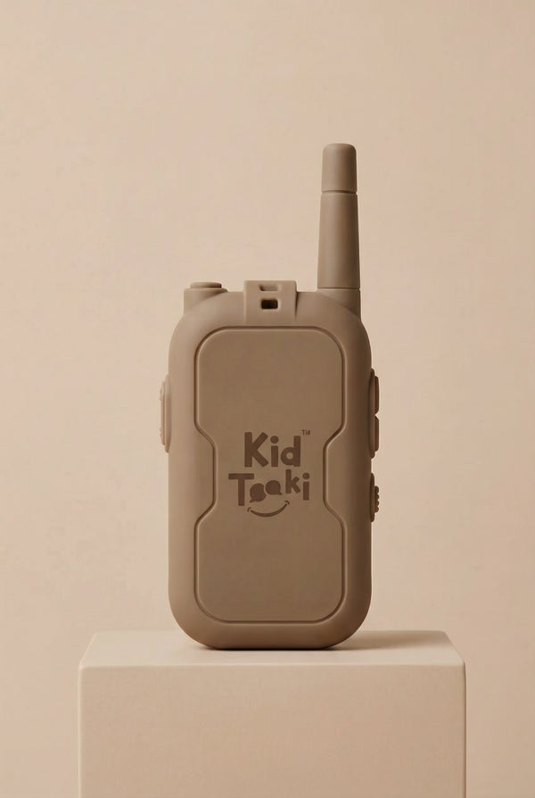 KidTooki - Video Walkie Talkie - Beige&Brown