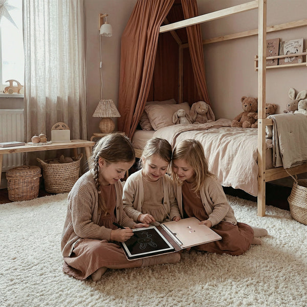 Outlet - Tablet Graficzny z kartami pracy do rysowania - KidBook - Rabbit